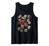 Star Wars Skeleton Crew Vintage Character Patches Tank Top