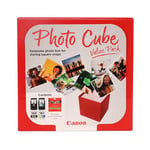 Canon PG-560 CL-561 Photo Cube Pack de Cartouches Noir et Couleur + 40 Feuilles de Papier 13x13cm (Emballage Carton Photo Cube)
