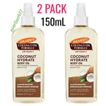 Palmer's Coconut Hydrate Body Oil With Vitamin E, 48 Hour Moisture, 2 Pack 150mL