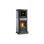 Nordica - Poêle à bois avec four raccordable - la Rossella Plus Forno 5.0 9.4 kW