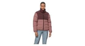 Doudoune femme jack wolfskin alex down marron clair