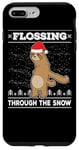 iPhone 7 Plus/8 Plus Flossing Through The Snow Sloth Ugly Christmas Sweater Floss Case