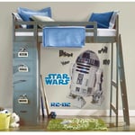 Thedecofactory - star wars R2-D2 - Stickers repositionnables géants R2-D2, Star Wars 91x59