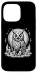 iPhone 14 Pro Max Sacred Satanic Owl with Candles | Dark Ritual Owl Witchcraft Case