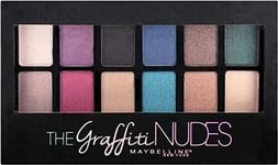 Maybelline NY The Graffiti Nudes 12 Shade Eye Shadow Palette ~ 9.6g ~ abg