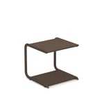 EMU - Holly Low table, Indian Brown - Utendørs småbord & sidebord - Bronse - Metall