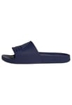 adidas Mixte Adilette Aqua Slides, Dark Blue/Dark Blue/Dark Blue, 39 1/3