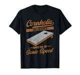 Cornholio Unleashed Bags fly at sonic speed vintage Cornhole T-Shirt