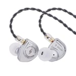 Linsoul SIMGOT EW200 Écouteurs Intra-Auriculaires avec Diaphragme SCP de 10 mm, Corps Entièrement Métallique, Câble OFC Détachable de 0,78 mm à 2 pin, pour Audiophiles et Musiciens (EW200 DSP)