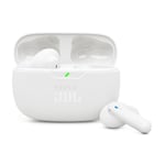 JBL Wave Beam 2, Wireless Noise Cancelling Bluetooth Earbuds with 40h Playtime, Pure Bass Sound, Smart Ambient Technology and Multi-Point Connection, Closed-Back Stick Design, in White