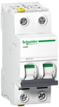 SCHNEIDER ELECTRIC ACTI9 IC60N JOHDONSUOJAKATKAISIJA 2-NAPAINEN B-KÄYRÄ 16A 6KA (A9F03216)