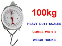 100kg HEAVY DUTY WEIGHING SCALES FOR COARSE PIKE CARP FISHING WEIGH TRIPOD SLING