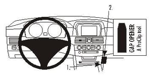 BMW 520-545/M5 E60, E61 04-10, Vinklet Lav