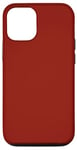 Coque pour iPhone 15 Rouge bordeaux uni