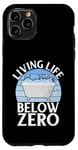 Coque pour iPhone 11 Pro Bain glacé Living Life below Zero