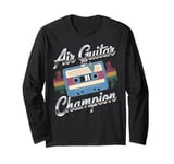 Air Guitar Champion Music Celebration Long Sleeve T-Shirt