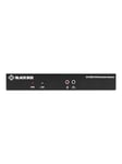 Black Box KVX Sarja KVM Extender over CATx - 4K Single-Head HDMI USB 2.0 Serial Audio Local Video