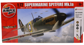 Airfix 1:72 Supermarine Spitfire Mk.1A Model Kit Glue & Paint Hornby NEW A68206