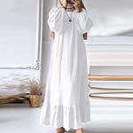 Women Muslim Abaya Jilbab Kaftan Long Dress Dubai Cardigan Robe Maxi Dress