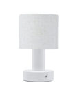 PR Home Tiara Bordslampa - Rund Vit