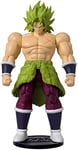 Dragon Ball Flash Series Super Saiyan Broly Anime Figure | 4'' Tall Super Saiyan Broly Action Figure | Dragon Ball Super Anime Merch Contains Collectible Coin | Dragon Ball Manga and Anime