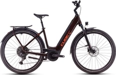 Elsykkel Cube Touring Hybrid Pro 625 Easy Entry Cinnamon'n'orange 2025-54 Cm (Størrelse: 54 Cm)