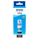 Epson 114 EcoTank ink bottle, cyan