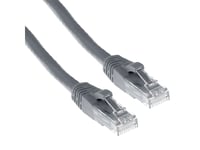 Act Grey 0.5 Meter U/Utp Cat6a Patch Cable Snagless With Rj45 Connectors. Cable Length: 0.5 M Cat6a U/Utp Snagless Gy 0.50M (Ib3000)