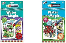 Galt Toys Water Magic Farm and Vehicles Colouring Book for Children