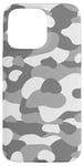 Coque pour iPhone 15 Pro Max Gris Camouflage Branché Chasse Camouflage Mignon y2k