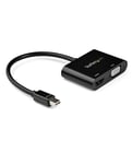 StarTech.com Adaptateur Mini DisplayPort vers DVI ou HDMI - Convertisseur 2-en-1 4K 60 Hz