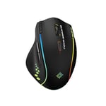 NOVA GAMING – PERSEE – Souris Gaming sans Fil RGB Programmable – Logiciel de Personnalisation, DPI réglable, 9 animations LED, Souris Rechargeable