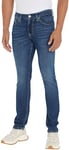 Tommy Jeans Jean Homme Scanton Slim Fit, Bleu (Denim Dark), 30W/32L