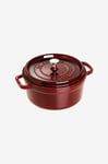 Staub - Gryta La Cocotte rund 24 cm, 3,8 l - Röd