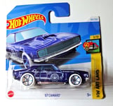 Hot Wheels - '67 Chevrolet Camaro - Short Card 1:64 - Hw Type Voitures 2024 -