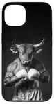 Coque pour iPhone 13 Taureau Boxe Boxer Sport