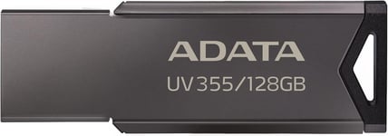 Uv355 128Gb, Clé Usb 3.0 En Argent, Noir - Mode D'Affaires Avec Un Design Élégant, Compatible Avec Les Vidéos 4K Et Les Photos De Haute Solution