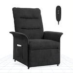 FLEXISPOT Fauteuil de Relaxation, Fauteuil Inclinable avec Dossier Réglable 105°-155°, Fauteuil TV Électrique pour Chambre, Salon et Home cinéma, Gris Foncé