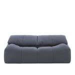 Ligne Roset - Plumy Medium Settee, Upholstered Backing, Fabric Cat. E, Divina MD Brume 7442 - Sofaer - Annie Hiéronimus