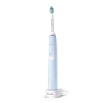 Philips Sonicare ProtectiveClean 4300 Hammasharja HX6803/04 Aikuisille, Ladattava, Sonic -tekniikka, Käyttöaika 2 viikkoa min, Hampaiden harjaustilat 2, Vaaleansininen