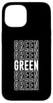 Coque pour iPhone 15 Vert