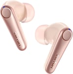 Air Pro 3 Ecouteurs Intra-Auriculaires Bluetooth Sans Fil,Reduction Active Du Bruit,Son Hifi Qualcomm Aptx Adaptive,6 Microphones Cvc 8.0,Appels,Multipoint,Batterie 45H,Application,Rose