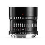 TTArtisan 0.95/50Mm Noir Pour L-Mount APS-C