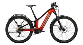 Vtt electrique tout suspendu trek powerfly fs 4 eq shimano deore 10v 625 wh 27 5   rouge lave   noir gen 3