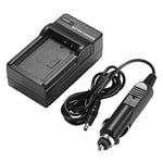 Amsahr Digital Replacement Mini Battery Travel Charger for Samsung SLB-0837B, SLB-0837(B), DigiMax L70 Camera