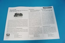 Marklin TP 800 Tender Locomotive br 64 - Replica booklet 11 49