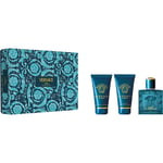 Versace Men's fragrances Eros Gift set Eau de Toilette Spray 50 ml + Shower Gel After Shave Balm 1 Stk.