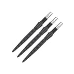 TARGET Darts Swiss Point Storm Diamond Dart Points (3 Pack Set of Tips) 26mm Black SP – Change Dart Point, Professional Darts Accessories