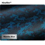 Fuji-Skin Warp Cover pour appareil photo,GFX50SII,GFX100S,GFX50S,GFX50R,GFX 50S,50R,100 Premium Decal,Skin Protective Sticker - Type Mamba Blue-for GFX50S