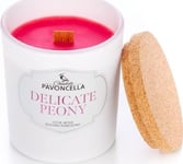 Delicate Peony Vitt Sojaljus 135G